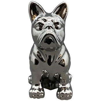 Hund ArgenT, silber, Dolomite, 20,5x12,5x24 cm