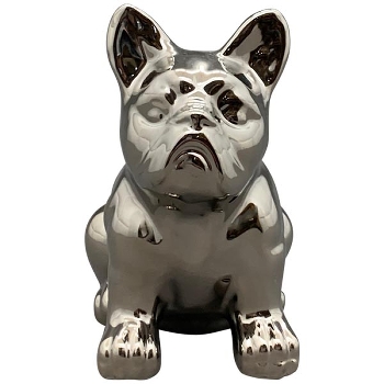 Hund ArgenT, silber, Dolomite, 10x8x12 cm