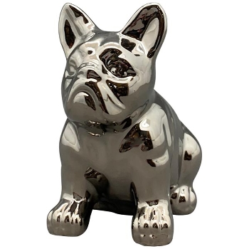 Hund ArgenT, silber, Dolomite, 10x8x12 cm