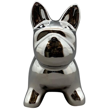 Hund ArgenT, silber, Dolomite, 15,5x9,5x16,5 cm