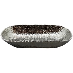 Tablett ArgenT, silber, Dolomite, 31x13,5x6 cm