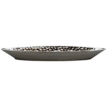 Tablett ArgenT, silber, Dolomite, 38,5x9x3,8 cm