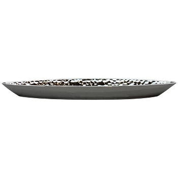 Tablett ArgenT, silber, Dolomite, 49,5x11,5x4,2 cm