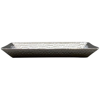 Tablett ArgenT, silber, Dolomite, 29,5x13x3,5 cm
