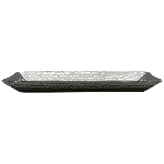 Tablett ArgenT, silber, Dolomite, 39,5x14x3,5 cm