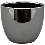 Topf ArgenT, silber, Dolomite, 12,5x12,5x10 cm