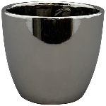 Topf ArgenT, silber, Dolomite, 14,5x14,5x12 cm