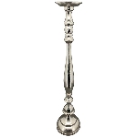 KerzenHalter GROS, silber, Alu, 19x19x86 cm