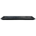 Tablett Bloom, schwarz, Holz, 60x16,5x3 cm