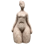 Frau Skulptur Lilian, Polyresin, 17,5x11,5x34,5 cm
