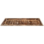 Tablett Bloom, natur, Holz, 60x16,5x3 cm