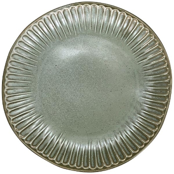 EssTeller couper, grün, Stoneware, 21x21x2 cm