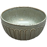 Schale couper, grün, Stoneware, 17x17x9 cm