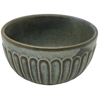 Schale couper, grün, Stoneware, 11x11x6 cm