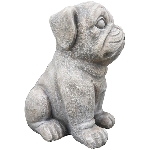 Hund Valo, Zement, 17x11,5x19 cm