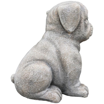 Hund Valo, Zement, 17x11,5x19 cm