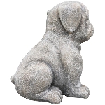 Hund Valo, Zement, 17x11,5x19 cm