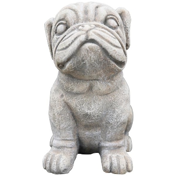Hund Valo, Zement, 17x11,5x19 cm
