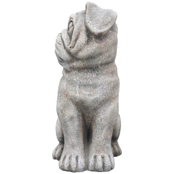 Hund Valo, Zement, 15,5x11,5x23 cm