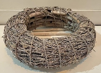 Kranz Willow, Rattan, 32x32x10 cm