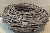 Kranz Willow, Rattan, 25x25x10 cm