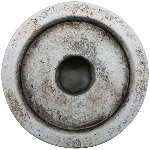 KerzenHalter Valo, grau, Zement, 9,5x17x9,5 cm