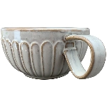 KaffeeTasse couper, grau, Stoneware, 16,7x14x7,3 cm