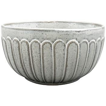 Schale couper, grau, Stoneware, 17x17x9 cm