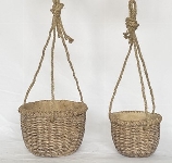 HängeAmpel DUR, beige, Zement, 13,5x13,5x9,8 cm