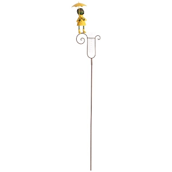 RegenMesser Frosch ArtFerro, Metall, 21x12,7x157,5 cm