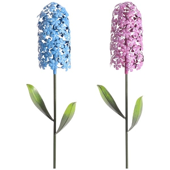 GartenStecker Blume ArtFerro, Metall, 23x12,7x120 cm