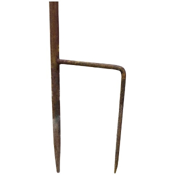 RegenMesser Traktor ArtFerro, Metall, 27x11,5x126 cm