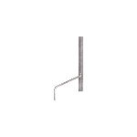 VogelFutterPlatz Vogel ArtFerro, Metall, 21,5x21,5x133 cm