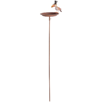 VogelFutterPlatz Vogel ArtFerro, Metall, 22x19,5x127 cm