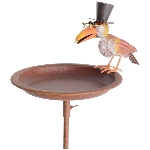 VogelFutterPlatz Vogel ArtFerro, Metall, 22x19,5x127 cm