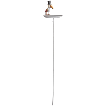 VogelFutterPlatz Vogel ArtFerro, Metall, 22x19,5x127 cm