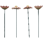 BlumenStecker Marta, rosa, Stoneware, 6x5,6x42 cm