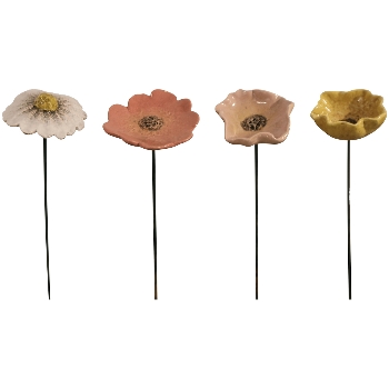 BlumenStecker Marta, Stoneware, 5,8x5,8x42 cm
