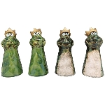 ZaunHocker Frosch Marta, Stoneware, 8,1x8x17,8 cm