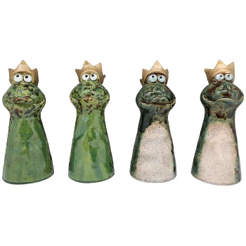 ZaunHocker Frosch Marta, Stoneware, 9x8,7x21,9 cm