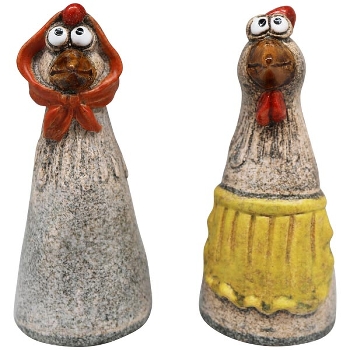 ZaunHocker Huhn Marta, Stoneware, 8,3x7x15,7 cm