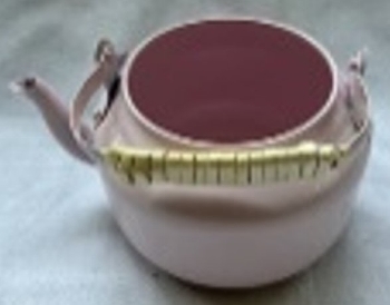 Kanne SilO, pink, Metall, 18,5x13x22,5 cm