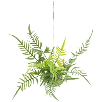 FarnHänger ArtificialNature, grün, 28 cm