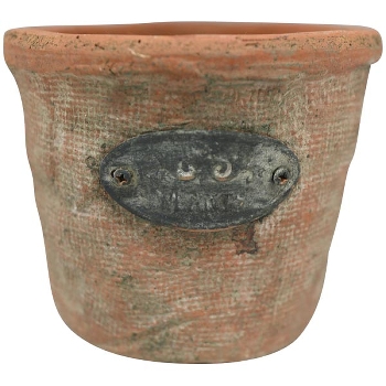 Topf moola, terra, Keramik, 13x13x10,5 cm