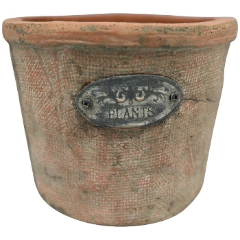 Topf moola, terra, Keramik, 15,5x15,5x12 cm