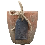 Topf moola, terra, Keramik, 10x10x10 cm