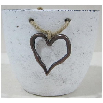 Topf DUR, Keramik, 14x14x12 cm