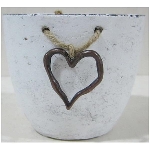 Topf DUR, Keramik, 14x14x12 cm