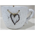 PflanzTasse DUR, Keramik, 17x14x10,7 cm
