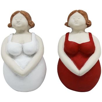 Frau DUR, Zement, 9,5x8,5x15,5 cm